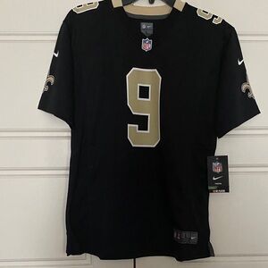 Nike Black and Gold NFL Jersey